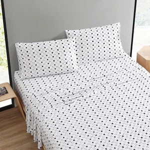 Marimekko - Queen Sheet Set, Premium Cotton Percale Bedding Set with Matching... - Picture 1 of 8