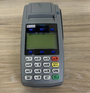 First Data FD50 Credit Card Machine Used - Picture 1 of 5