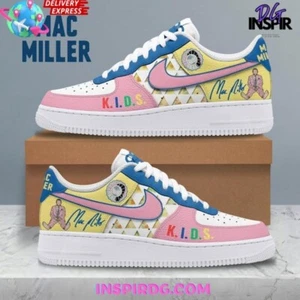 Mac Miller Kids Air Force 1 Shoes Mac Miller Men Women Sneaker - Picture 1 of 5