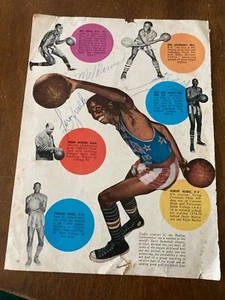 harlem globetrotters Autogramm Mitte 60er Jahre - Bild 1 von 6