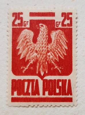 Stamps, Poland: Goznak. Fi 342 Error/s - Image 1 of 2