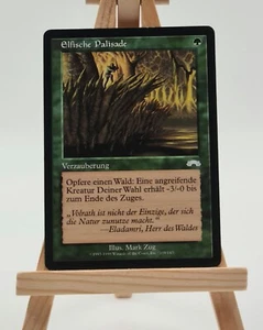 Elfische Palisade Exodus Magic Karte deutsch (Elven Palisade) 109/143 - Bild 1 von 2