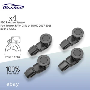 4pcs Bumper Parking Sensor For 2017-2018 Toyota Rav4 Tacoma Tundra 89341-42060 - Picture 1 of 13