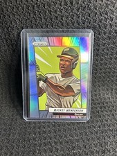 Rickey Henderson 2023 Panini Prizm Baseball Manga #MGA2 Case Hit SSP Oakland