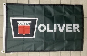 Oliver The Finest In Farm Machinery Flag FREE SHIP Collectable Tractor Sign 3x5’ - Picture 1 of 1