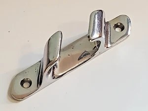 ORIGINAL ALBERG 30 CHROME OVER BRONZE FAIRLEAD 6 1/2" 165MM GREAT CONDITION A-30 - Picture 1 of 4