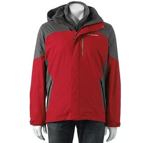 COLUMBIA SUMMIT LIFT INTERCHANGE MEN'S JACKET RED SIZE XL BRAND NEW MSRP: $230 - Picture 1 of 2