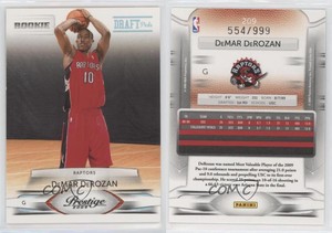 2009-10 Panini Prestige Draft Picks Light Blue /999 DeMar DeRozan #209 Rookie RC