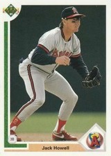 #213 Jack Howell - California Angels - 1991 Upper Deck Baseball