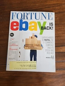 Fortune Magazine eBay Cover Issue Apple PayPal February 2013 - Picture 1 of 10