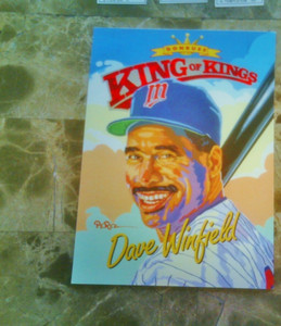 1994 DONRUSS  DAVE WINFIELD JUMBO DIAMOND KINGS KING OF #/10000