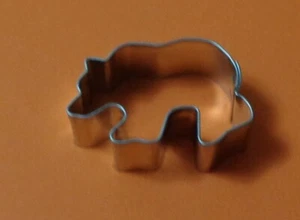 Neu Blech Grizzlybär Mini Ausstecher - Bild 1 von 1