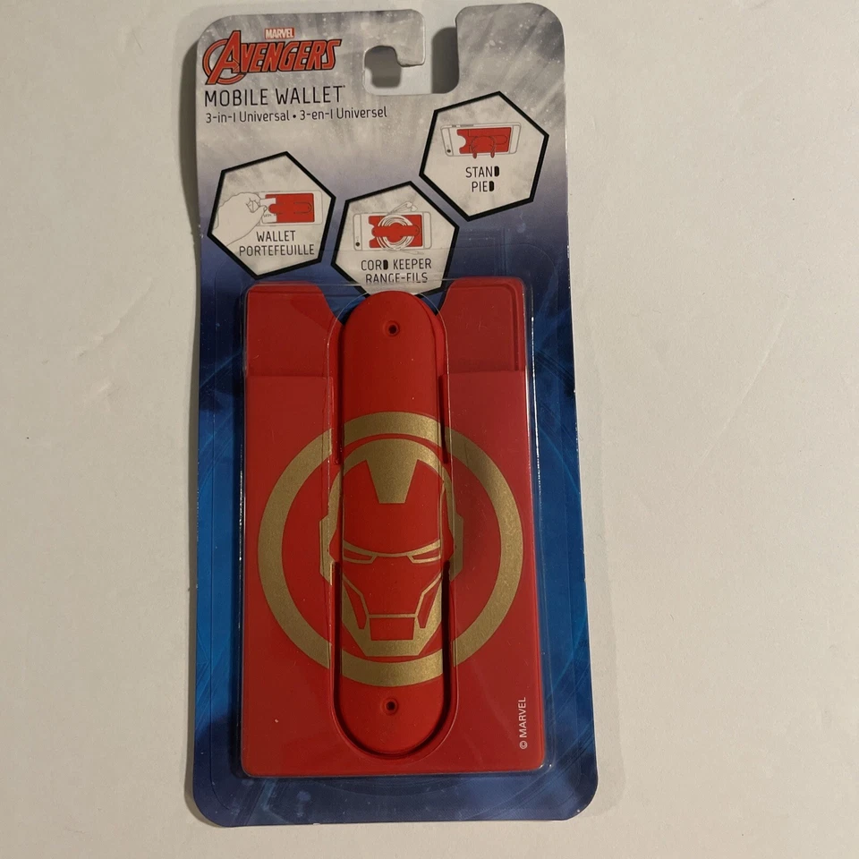 Trends International The Avengers Iron Man Mobile Wallet 3 IN 1 New - Image 1 of 2