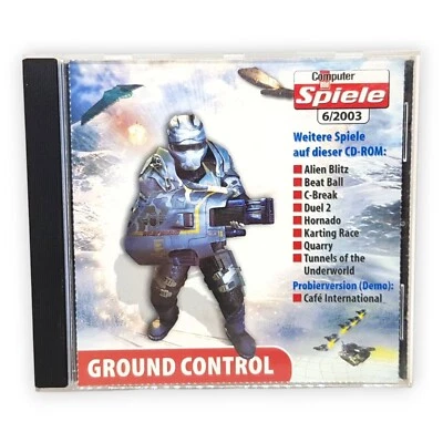 Ground Control Computer Bild Spiele CD 6 2003 PC Retro Alien Blitz Beat Ball  - Bild 1 von 3