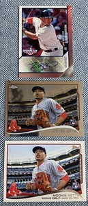 Mookie BETTS🔥2015 Topps Opening Day AUTO + 2014 Topps & Topps Chrome Update RCs - Picture 1 of 7