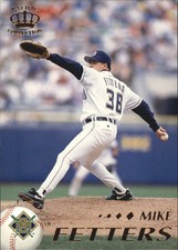 1995 Pacific Milwaukee Brewers Baseball Card #231 Mike Fetters