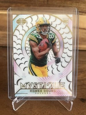 2022 PANINI ILLUSIONS ROMEO DOUBS MYSTIQUE ROOKIE #M-37 GREEN BAY PACKERS - Image 1 of 2