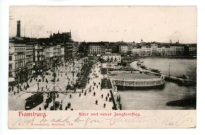 1902 Germany postcard of Hamburg by C Worzedialeck - Picture 1 of 2