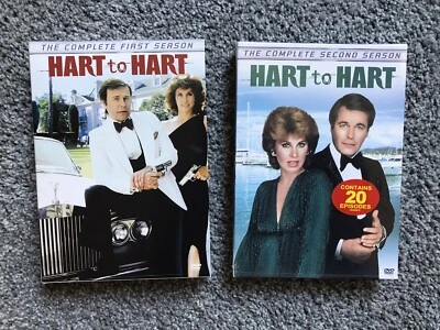 Hart to Hart Season Seasons 1 & 2 Dvds  Robert Wagner & Stephanie Powers   New - Image 1 of 4