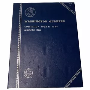 Whitman Coin Book Album Washington Head Quarter 1932-1945 numero uno #9018 senza monete - Foto 1 di 4
