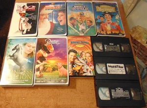 Lot of 10 ASSORTED Family Film VHS Tapes - The Princess Stallion  Mary Poppins + - Picture 1 of 1