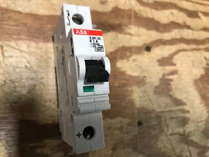 ABB S281UC-K1 1 POLE, 1 AMP @ 250VDC, UL1077 MINATURE CB K TRIP CURVE *NEW!* - Picture 1 of 2