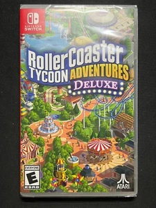 RollerCoaster Tycoon Adventures Deluxe Nintendo Switch Brand New Sealed - Picture 1 of 2