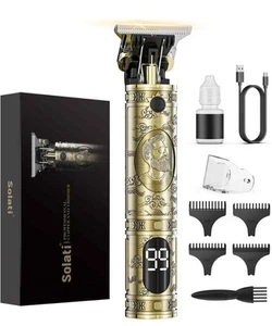 Cordless Hair Clippers for Men Professional Beard Trimmers with LCD Display... - Picture 1 of 6