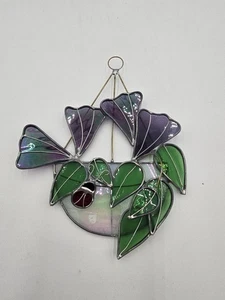 Vidriera colgante de flores para plantas - Imagen 1 de 10