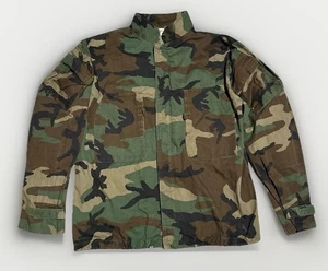 Bigwoods Camo Hunting Jacket Mens L USA Made Full Zip Reinforced Elbow Vintage - Picture 1 of 8