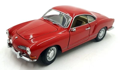 Minichamps 1/24 Scale 101025D - Volkswagen Karmen Ghia - Red - Image 1 of 4