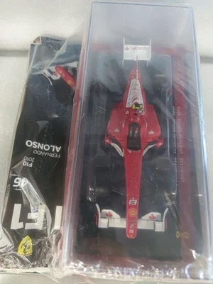 1:24 FERRARI F10 Fernando Alonso 2010 2ª Posizione - Le Grandi Ferrari F1 NUOVO - Immagine 1 di 4