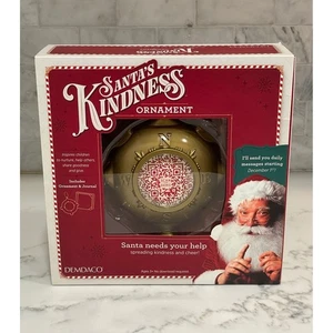 Ornamento e diario della gentilezza di Babbo Natale - Nuovo con scatola - Foto 1 di 10