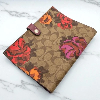 COACH Signature Jumbo Floral Print Notebook Cover - Image 1 of 4