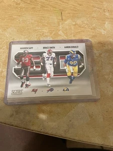 2021 Score Football Insert Card Sapp/ Smith/ Donald - Bild 1 von 3