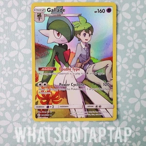 Pokemon Card Gallade 244/236 Secret Rare Sun Moon Cosmic Eclipse Singles LP - Picture 1 of 2