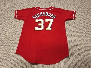 Camiseta Majestic Washington Nationals Strasburg Juvenil Talla L Roja  - Imagen 1 de 6