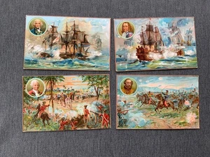 PRICE’S PATENT CANDLE COMPANY LTD BATTLE SCENES COLLECTION OF ADVERTISING CARDS - Picture 1 of 2