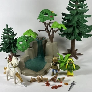 Vintage Playmobil 3896 Feenwasserfall unvollständig, aber dazu 2 extra Figuren - Bild 1 von 4