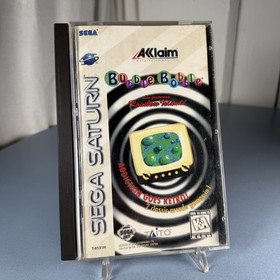 Bubble Bobble Saw Saturn NTSC USA Manual 