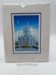 Magic Kingdom Cinderella Castle "Vacation Memories" Larry Dotson Print New 8x10 - Picture 1 of 6
