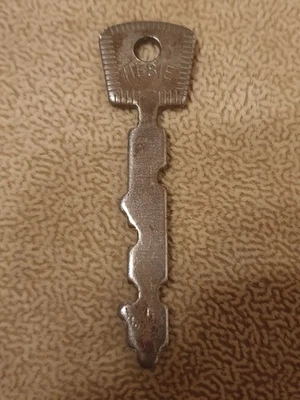 ORIGINAL SCHLÜSSEL FÜR FAHRRADSCHLOSS SPEICHENSCHLOSS HEBIE 412 - Bild 1 von 3