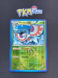 Pokémon TCG Masquerain Plasma Blast 2/101 Reverse Holo Rare LP. - Picture 1 of 3