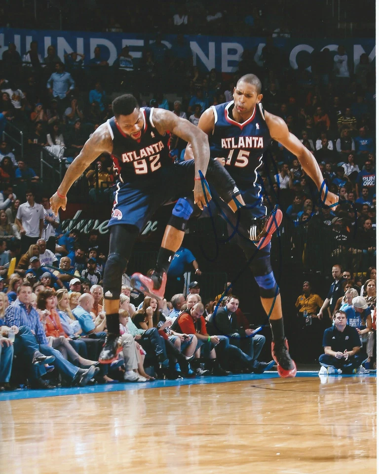 Foto firmada de Al Horford *ATLANTA HAWKS* 8x10 certificado de autenticidad GFA Foto 1 de 1