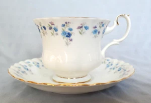 Memory Lane Teacup and Saucer by Royal Albert - Picture 1 of 8
