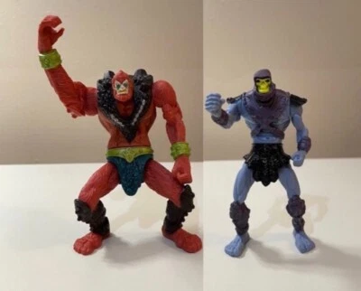 Figura Masters of The Universe Skeletor Beast Man 4.5" McDonald's Mattel 2003 Foto 1 de 4