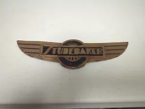 RARE Brass Era Studebaker Truck Emblem Grille? Teens 20's 30's Badge Ornament - Picture 1 of 24