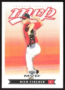 2003 5615D Upper Deck MVP Rich Fischer Rookie Anaheim Angels #222 - Picture 1 of 2