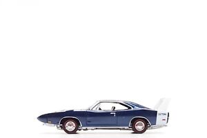Racing Champions Mint 1:64 1969 Dodge Charger Daytona - Dark Blue (Loose)