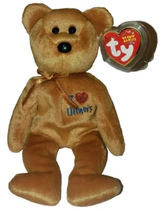 Ty Beanie Baby - ILLINOIS the Bear (I Love Illinois - exclusivo del estado 8,5" MWMTs - Imagen 1 de 8